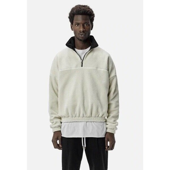 John Elliott Reversible Polartec Half-Zip Pullover - Picture 9 of 11